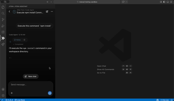 Secure terminal execution